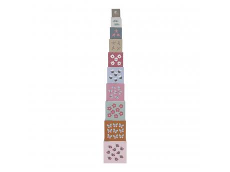 Little dutch kocky komín 10 ks kvety a motýle, 