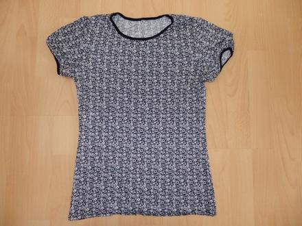 Cierno-biele tricko, m