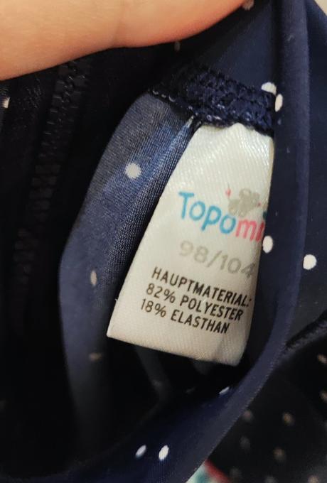 Plavkový overal, topomini,98