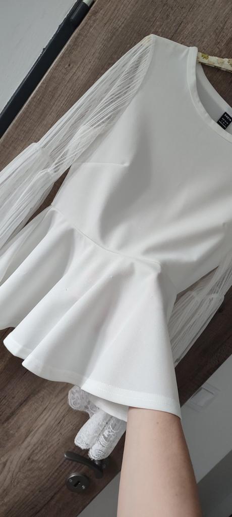 Shein peplum top tričko, 36