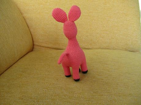 Háčkovaná lama alpaka, 