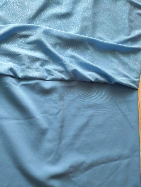 Belasé elegantné šaty, v. xl/xxl, č.46, 46