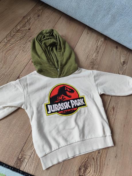 Mikina jurský park 98/104, h&m,98