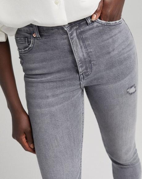 High waisted skinny džínsy, bershka,s