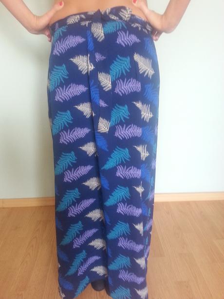 Zavinovacia sukňa, s