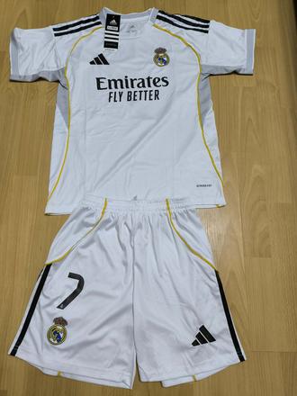 Nový detský set real madrid home- víní jr., adidas,128 / 134 / 140 / 146