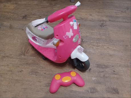 Motorka baby born na ovládanie, 