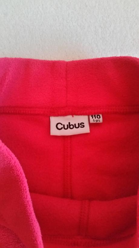 Flisove teplacky 3,50eur, cubus,110