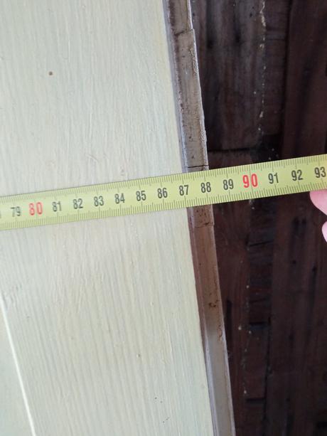 Retro drevené dvere, 