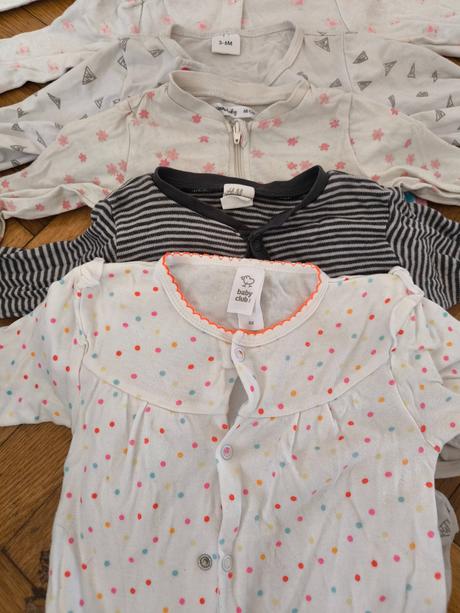 Obrovský dievčenský balík veľkosť 68, 68–80