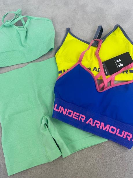 Komplet na cvičenie plus podprsenky under armourxs, under armour,xs