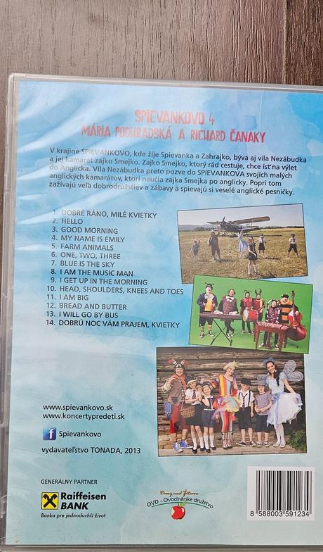 Dvd spievankovo 1 - 6, 