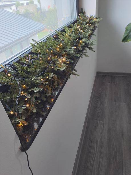 2x luxusná girlanda, 3d, hustá,,