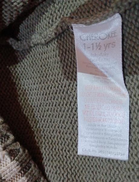 Chlapčenský sveter č. 80- 86, cherokee,80