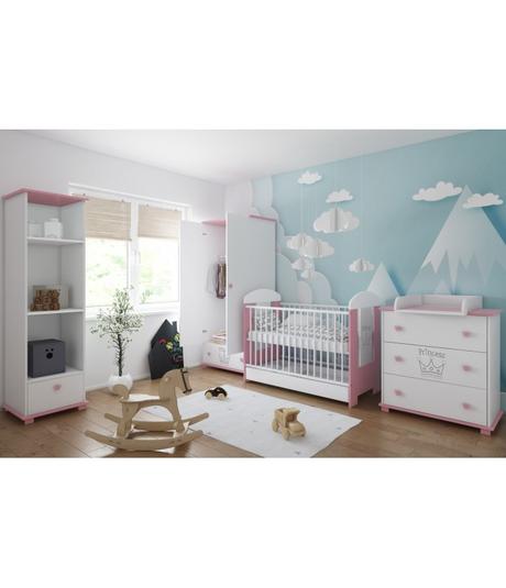 Komoda color s 3 zásuvkami princes,