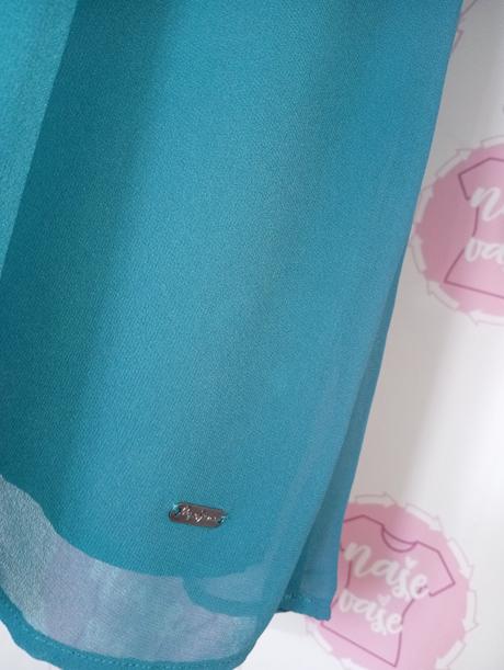 Tyrkysove šaty, pepe jeans,m