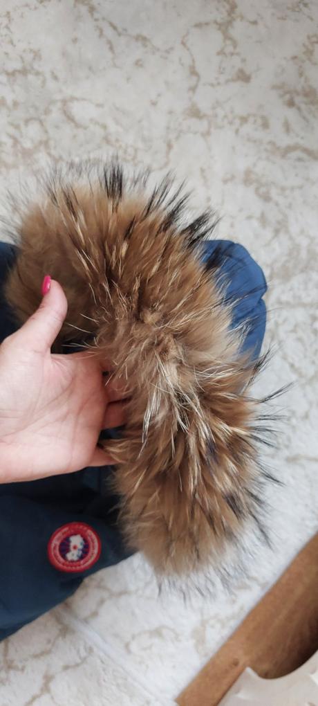 Páperový overal s pravou košušinkou canada goose, 98