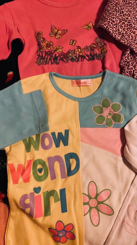 Trička 4 kusy na 3-4 roky 104, 104