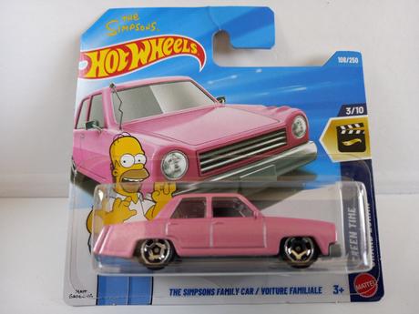 Hot wheels - the simpsons family car,