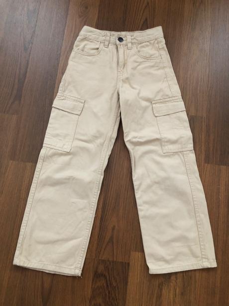 Kapsačové široké nohavice, kik,128