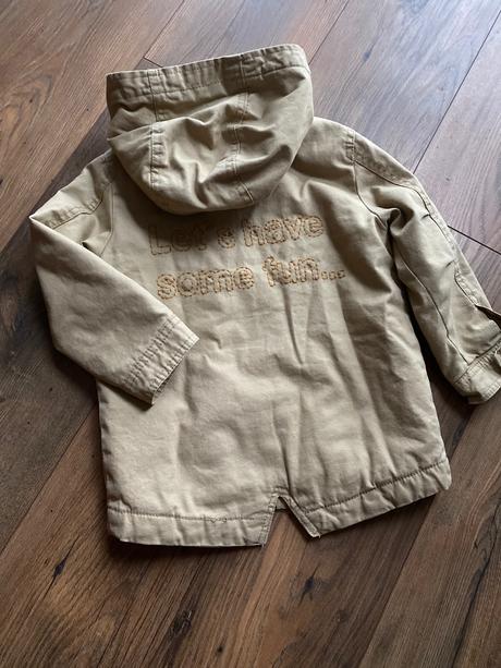 Chlapčenská prechodná parka, zara,104