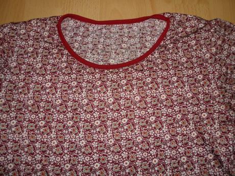 Vinovo-biele tricko, m