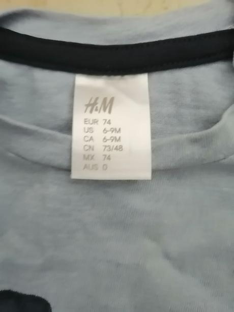 Tričko, h&m,74