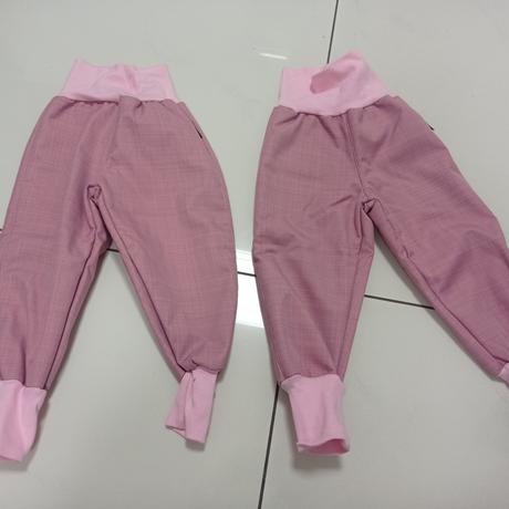 Zateplene softshell nohavice, 80