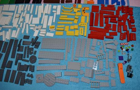 Lego diely,