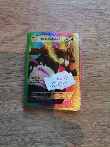 Originál pokémon karty, 