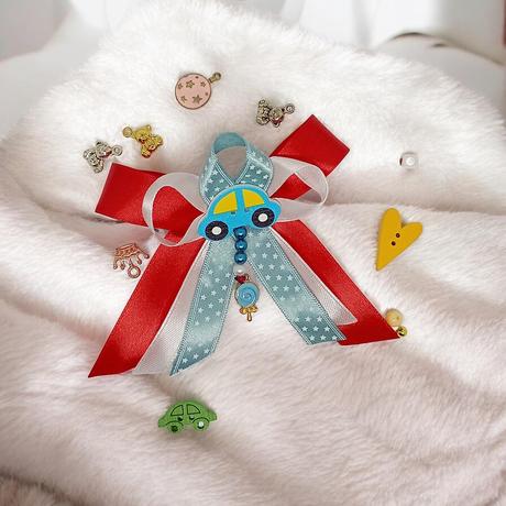 Mašlička na kočík s príveskom, 