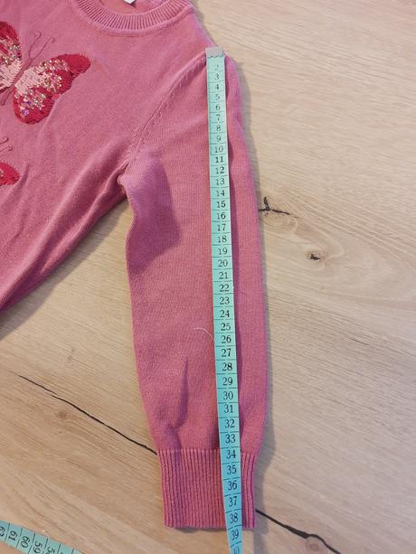 Svetrík s motýlikmi, c&a,116