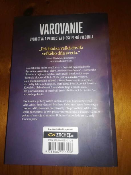 Kniha varovanie,