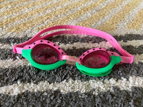 Melónikové plavecké okuliare 5-8rokov,