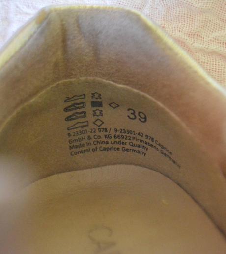 Dámske tenisky caprice, veľ.39, 39