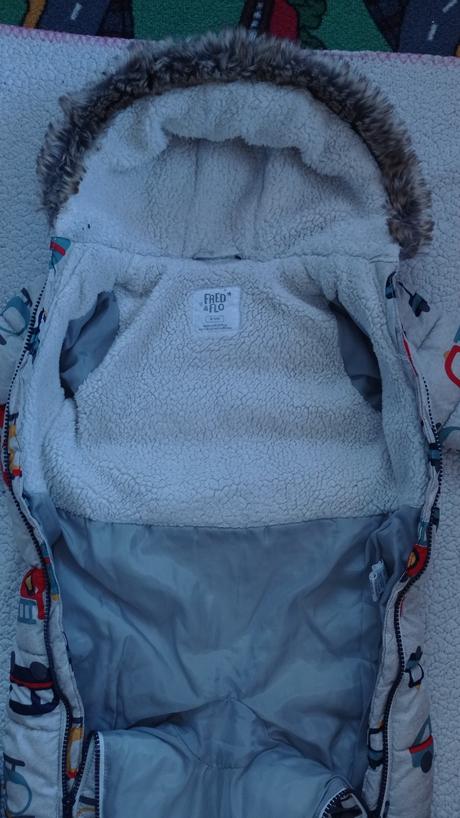 Zimný overal fred&flo, autíčka, 8-12mes,, f&f,74