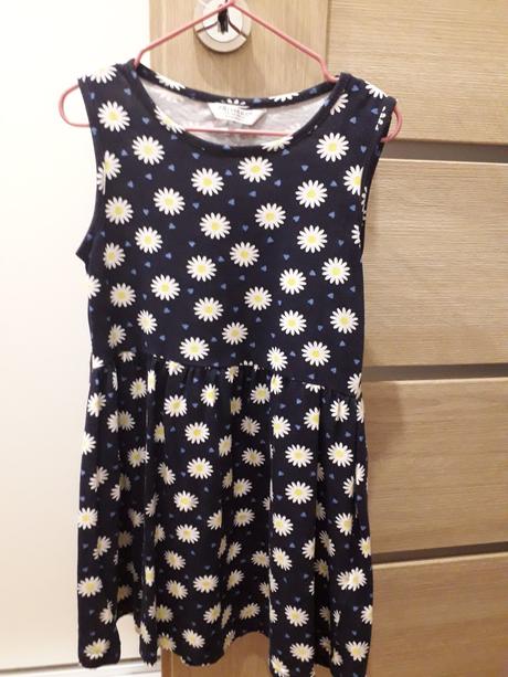 Dievčenské sedmokráskové šaty, primark,128