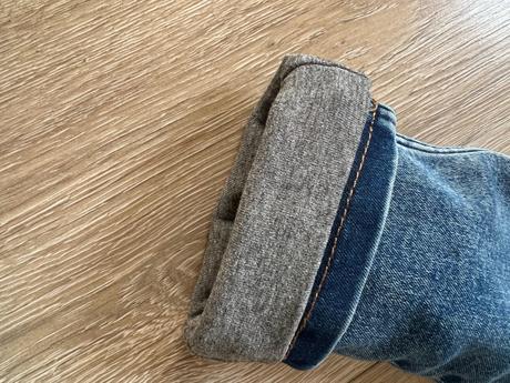 Zateplený rifle h&m 80 výborný st, h&m,80