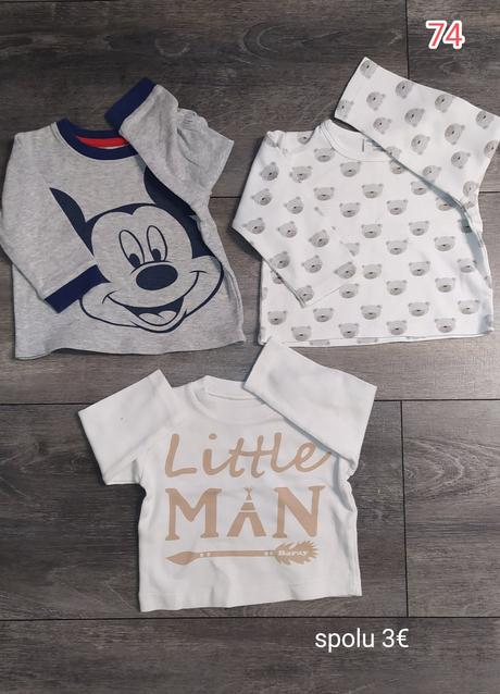 Tričko dlhý rukáv veľ. 74, 74