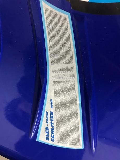 Boby/tanier na sánkovanie, 