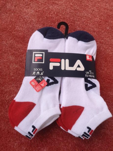 Fila pánske ponožky 6 párov veľkosť 40-46, 40 / 42 / 44 / 46