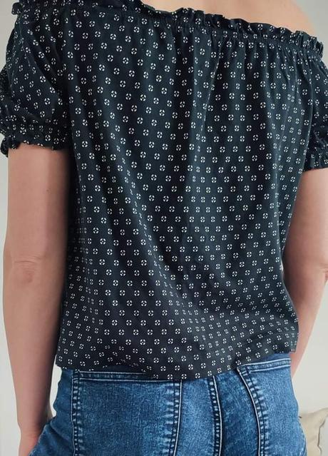 Bavlnená blúzka h&m, h&m,s