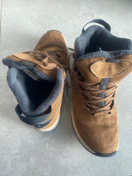 Zimné zateplené topánky, quechua,38