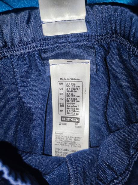 Súprava športová pre chlapčeka, decathlon,98