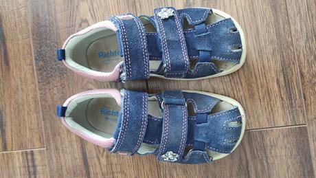 Celokožené sandale richter, richter,27