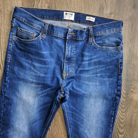 Klasické pánske rifle w34, mustang,m