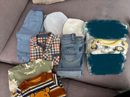 Balík oblečenia chlapec velkost 68, 68–80