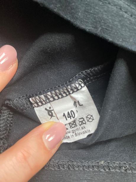 Gymnastixke tricko gyml, 140