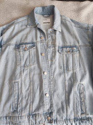 Pánska riflová bunda, bershka,xl