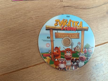 Dvd zviratka z farmy 1, 3, 4, 
